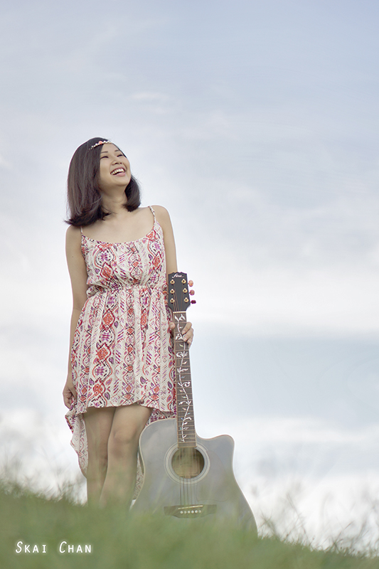 Creative editorial guitar photoshoot session with Shujuan at Pinnacle Duxton Creative editorial guitar photoshoot session with Shujuan at Pinnacle Duxton