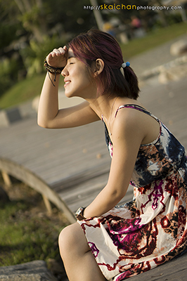 Outdoor Lifestyle Photoshoot - Constance Huang @ Bishan-Ang Mo Kio Park