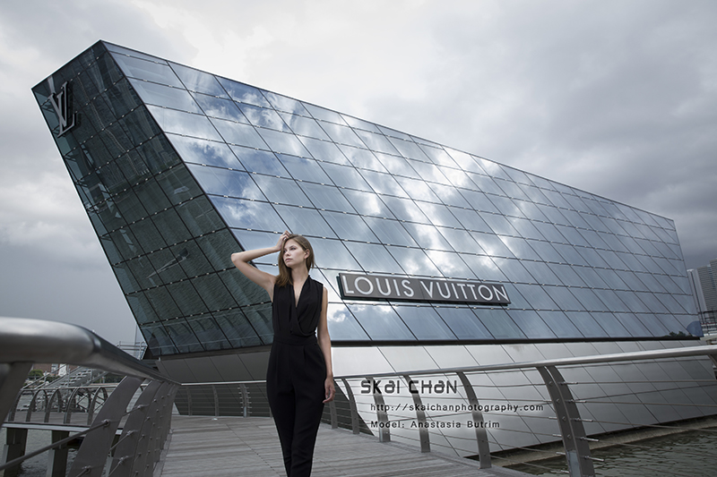 High end fashion photoshoot session with Anastasia Butrim at Marina Bay Sands High end fashion photoshoot session with Anastasia Butrim at Marina Bay Sands