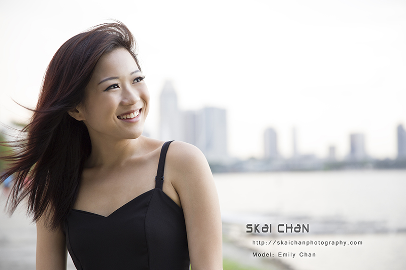 Fashion model portfolio photoshoot session with Emily Chan at Marina Barrage Fashion model portfolio photoshoot session with Emily Chan at Marina Barrage