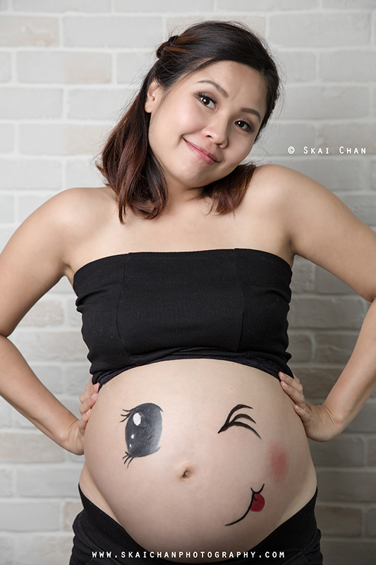 Bodypaint maternity/pregnancy photoshoot session with Monica Weng-Ong at Indoor Bodypaint maternity/pregnancy photoshoot session with Monica Weng-Ong at Indoor