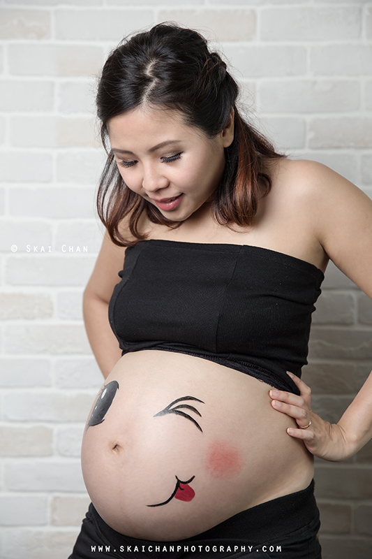 Bodypaint maternity/pregnancy photoshoot session with Monica Weng-Ong at Indoor Bodypaint maternity/pregnancy photoshoot session with Monica Weng-Ong at Indoor
