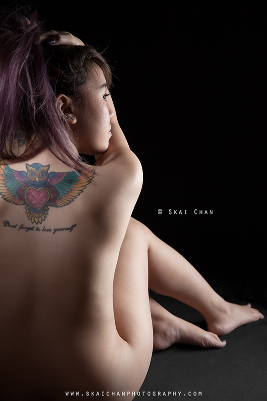 Implied nude tattoo art photoshoot session with Kelly Lim at Gold's Gym Singapore, Lim Teck Kim outlet (makeshift photography studio) Implied nude tattoo art photoshoot session with Kelly Lim at Gold's Gym Singapore, Lim Teck Kim outlet (makeshift photography studio)