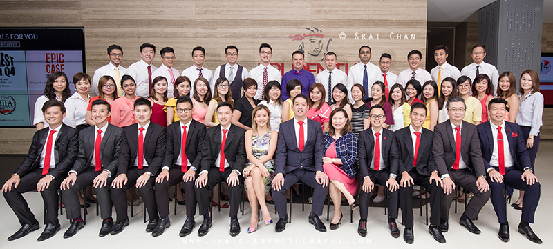 Corporate group photoshoot session with DPG (Prudential) at Prudential @ Scotts Corporate group photoshoot session with DPG (Prudential) at Prudential @ Scotts