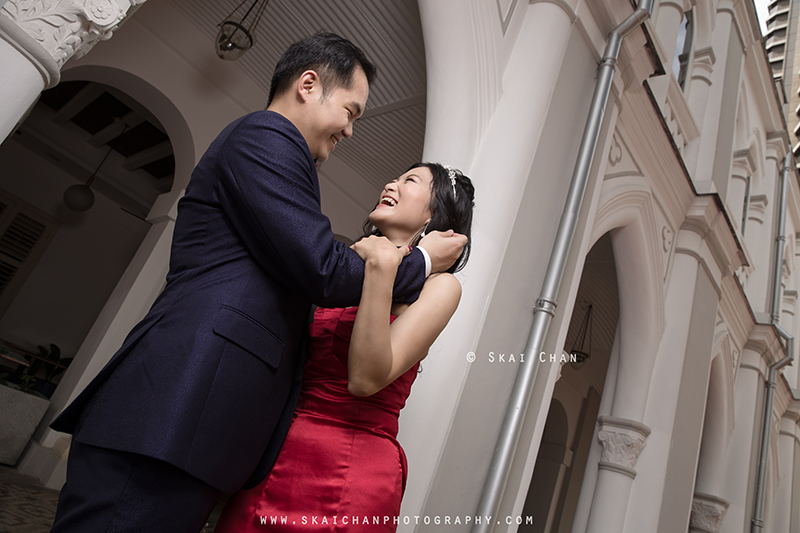 Pre-Wedding photoshoot session with Leslie & Sally at CHIJMES Pre-Wedding photoshoot session with Leslie & Sally at CHIJMES