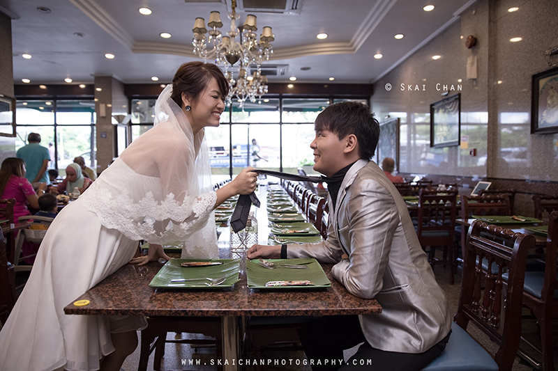 Themed Pre-wedding photoshoot session with Huiting & Shengyang at Banana Leaf Apolo (Race Course Road) Themed Pre-wedding photoshoot session with Huiting & Shengyang at Banana Leaf Apolo (Race Course Road)
