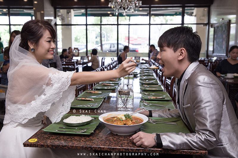 Themed Pre-wedding photoshoot session with Huiting & Shengyang at Banana Leaf Apolo (Race Course Road) Themed Pre-wedding photoshoot session with Huiting & Shengyang at Banana Leaf Apolo (Race Course Road)