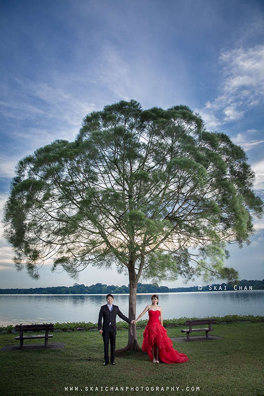 Pre-wedding photoshoot session with Huiting & Shengyang at Upper Seletar Reservoir Pre-wedding photoshoot session with Huiting & Shengyang at Upper Seletar Reservoir
