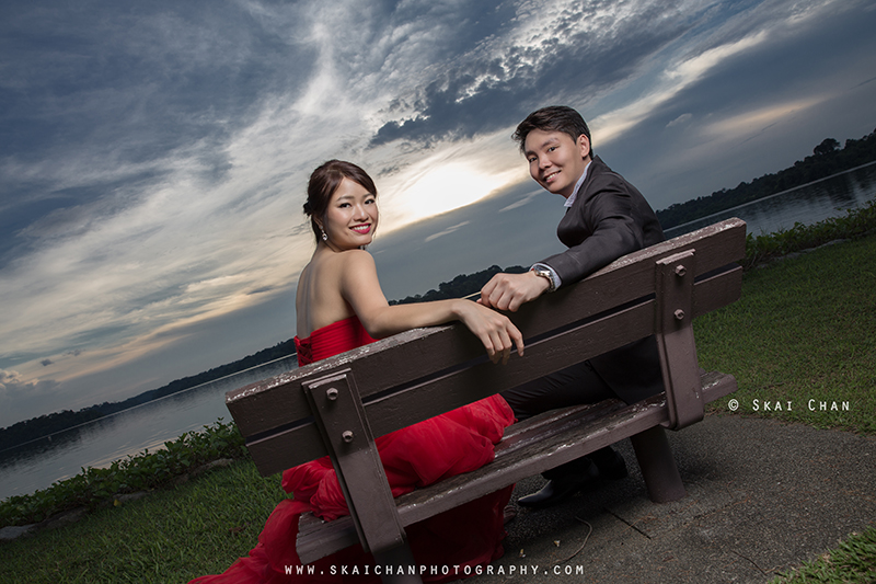 Pre-wedding photoshoot session with Huiting & Shengyang at Upper Seletar Reservoir Pre-wedding photoshoot session with Huiting & Shengyang at Upper Seletar Reservoir