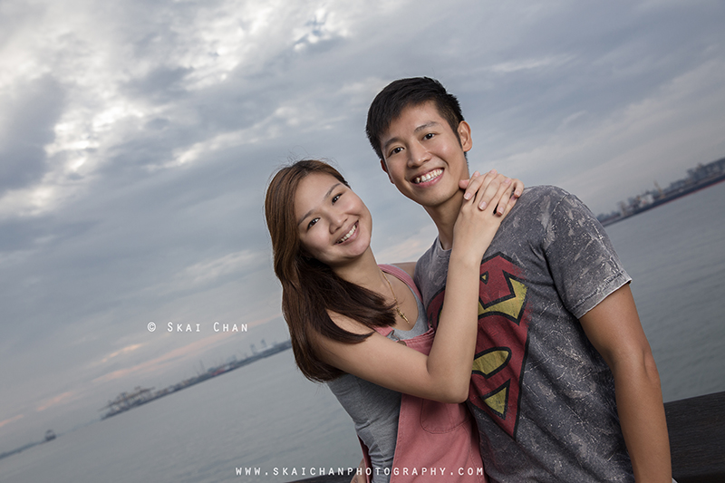 Sunset couple photoshoot session with Kaiwei & Stella at Punggol Ranch Sunset couple photoshoot session with Kaiwei & Stella at Punggol Ranch