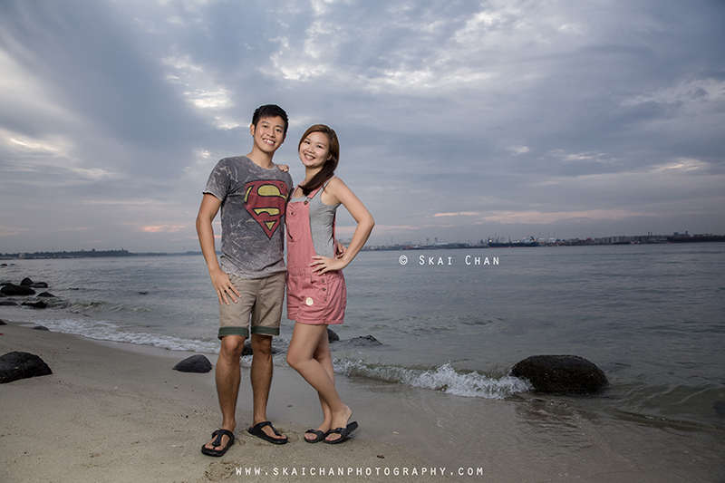 Sunset couple photoshoot session with Kaiwei & Stella at Punggol Ranch Sunset couple photoshoot session with Kaiwei & Stella at Punggol Ranch