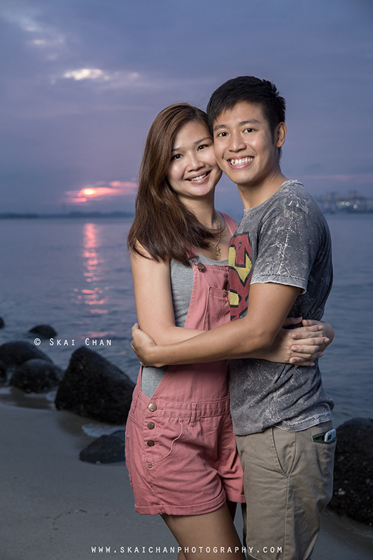 Sunset couple photoshoot session with Kaiwei & Stella at Punggol Ranch Sunset couple photoshoot session with Kaiwei & Stella at Punggol Ranch