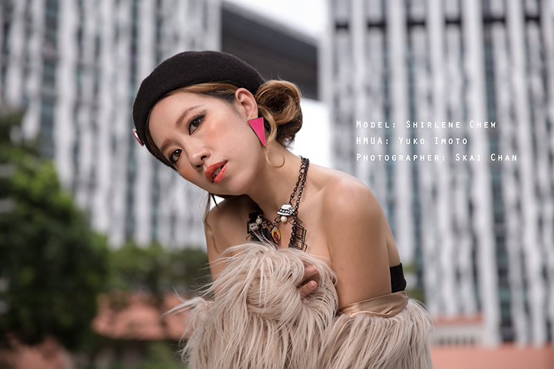 Cool beauty fashion portrait photoshoot session with Shirlene Chew at Tanjong Pagar Cool beauty fashion portrait photoshoot session with Shirlene Chew at Tanjong Pagar
