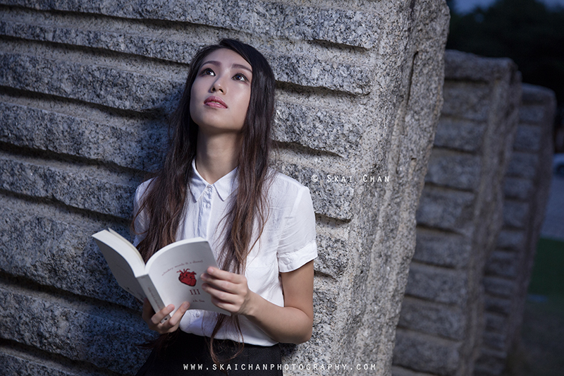 School girl themed night photoshoot session with Ng Shinyi at National Museum of Singapore School girl themed night photoshoot session with Ng Shinyi at National Museum of Singapore