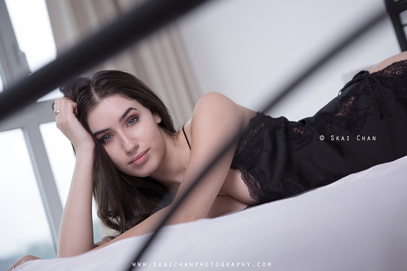 Bedroom boudoir photoshoot session with Leila Barrick Bedroom boudoir photoshoot session with Leila Barrick