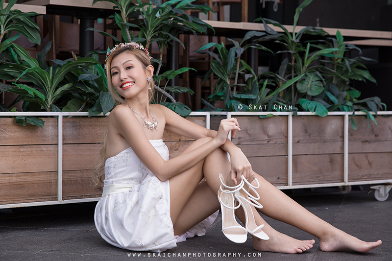 Bridal photoshoot session with Ng Shinyi at Hill Street & Clarke Quay Bridal photoshoot session with Ng Shinyi at Hill Street & Clarke Quay
