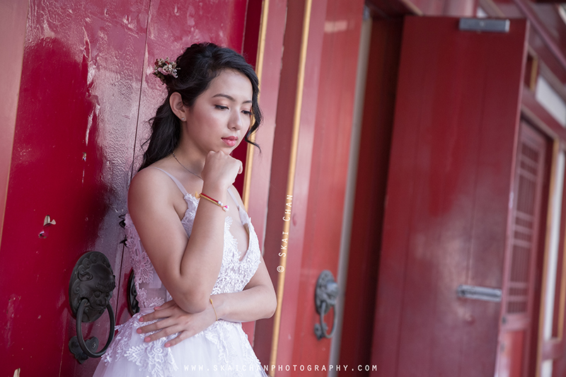Bridal photoshoot session with Khin Thuzar Kyaw at Chinatown Buddha Tooth Relic Temple Bridal photoshoot session with Khin Thuzar Kyaw at Chinatown Buddha Tooth Relic Temple
