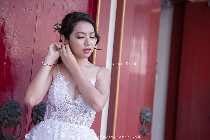 Bridal photoshoot session with Khin Thuzar Kyaw at Chinatown Buddha Tooth Relic Temple Bridal photoshoot session with Khin Thuzar Kyaw at Chinatown Buddha Tooth Relic Temple