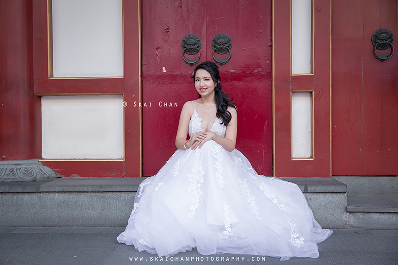 Bridal photoshoot session with Khin Thuzar Kyaw at Chinatown Buddha Tooth Relic Temple Bridal photoshoot session with Khin Thuzar Kyaw at Chinatown Buddha Tooth Relic Temple