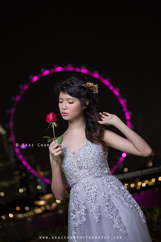 Night bridal photoshoot session with Robyn Skye at Gardens by the Bay Night bridal photoshoot session with Robyn Skye at Gardens by the Bay