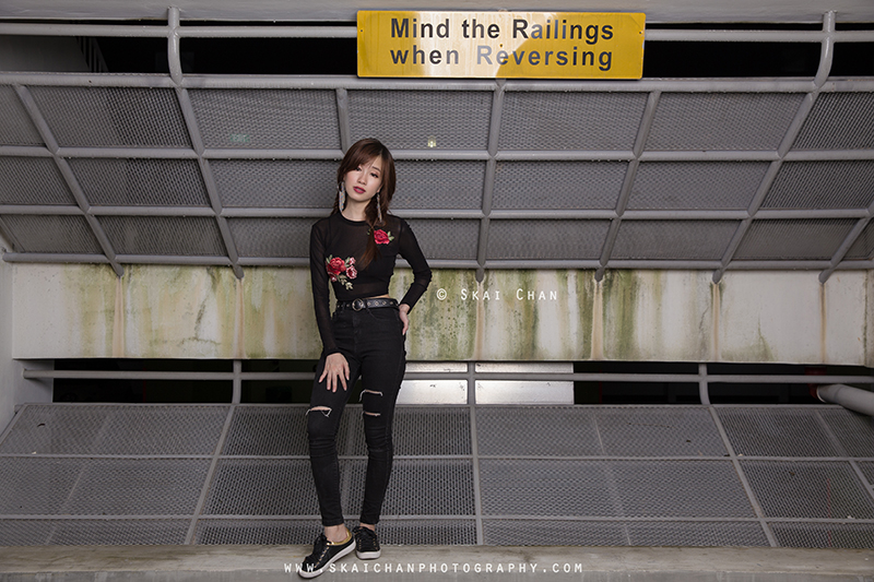 Car park fashion portrait photoshoot session with Xue Ting at Carpark @ Jurong West Car park fashion portrait photoshoot session with Xue Ting at Carpark @ Jurong West