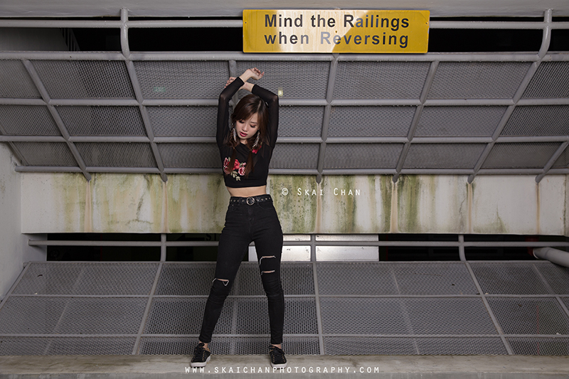 Car park fashion portrait photoshoot session with Xue Ting at Carpark @ Jurong West Car park fashion portrait photoshoot session with Xue Ting at Carpark @ Jurong West