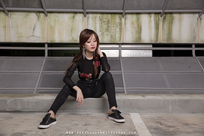 Car park fashion portrait photoshoot session with Xue Ting at Carpark @ Jurong West Car park fashion portrait photoshoot session with Xue Ting at Carpark @ Jurong West