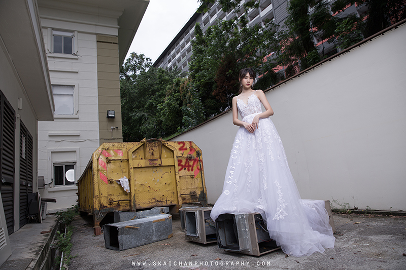 Bridal photoshoot session with Hilary at Pearl's Hill Terrace Bridal photoshoot session with Hilary at Pearl's Hill Terrace