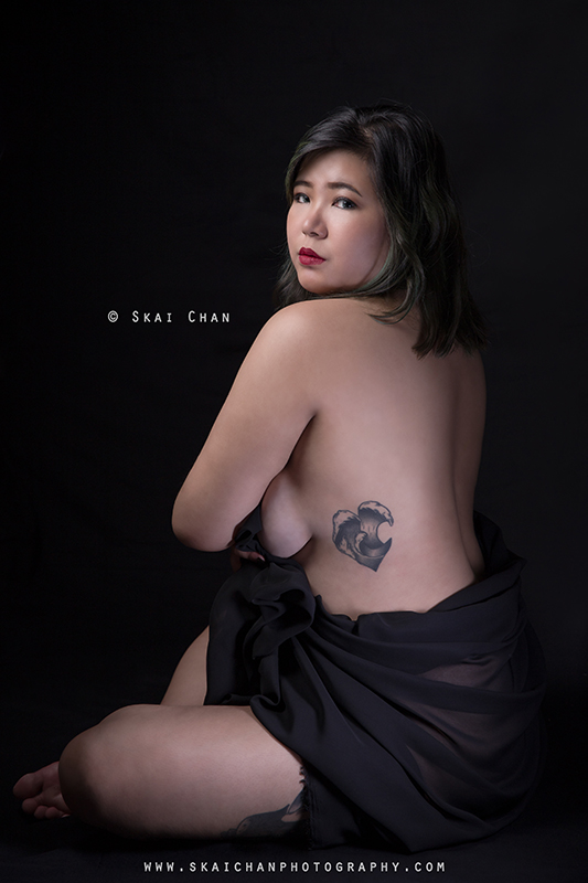 Tattoo art implied nude portrait photoshoot session with Isabelle Raphaela Leong at Tanjong Pagar (photography studio) Tattoo art implied nude portrait photoshoot session with Isabelle Raphaela Leong at Tanjong Pagar (photography studio)