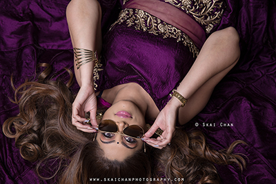 Hair and makeup for Renu by Neetha Neha