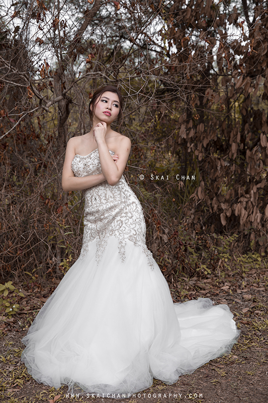 Stylish and edgy fashion bridal photoshoot session with Ivia Xiao Hui at Tampines Eco Green Stylish and edgy fashion bridal photoshoot session with Ivia Xiao Hui at Tampines Eco Green