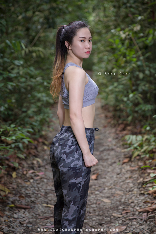 Outdoor Fitness portrait photoshoot session with Angela Arlene Quek at Macritchie Reservoir Outdoor Fitness portrait photoshoot session with Angela Arlene Quek at Macritchie Reservoir