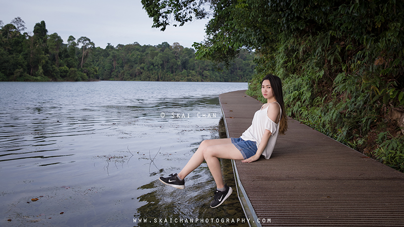 Hiking portrait photoshoot session with Angela Arlene Quek at Chemperai Trail, Macritchie Reservoir Hiking portrait photoshoot session with Angela Arlene Quek at Chemperai Trail, Macritchie Reservoir