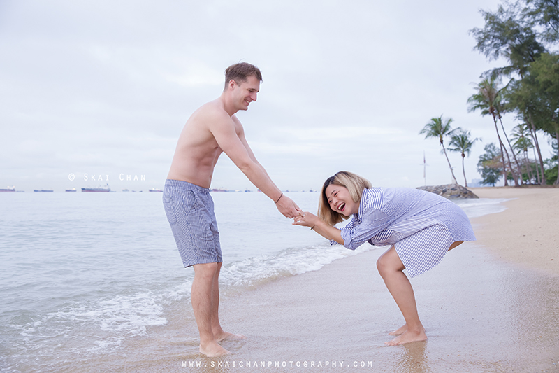 Lifestyle beach couple photoshoot session with Alexander Stiegler & Esther Pai at Castle Beach @ East Coast Park (ECP) Lifestyle beach couple photoshoot session with Alexander Stiegler & Esther Pai at Castle Beach @ East Coast Park (ECP)