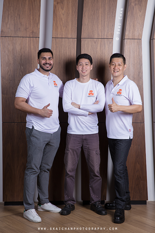 Corporate group photoshoot session with Disinfect at NTU Alumni Club Corporate group photoshoot session with Disinfect at NTU Alumni Club