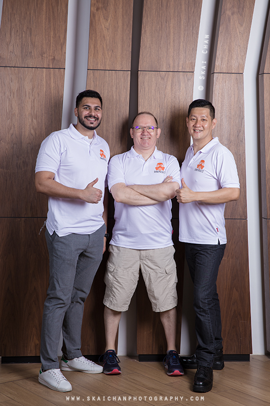Corporate group photoshoot session with Disinfect at NTU Alumni Club Corporate group photoshoot session with Disinfect at NTU Alumni Club
