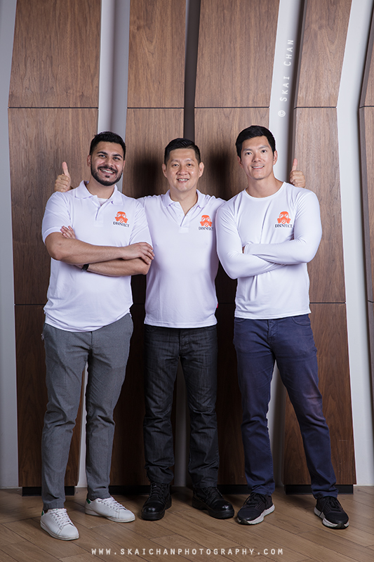 Corporate group photoshoot session with Disinfect at NTU Alumni Club Corporate group photoshoot session with Disinfect at NTU Alumni Club