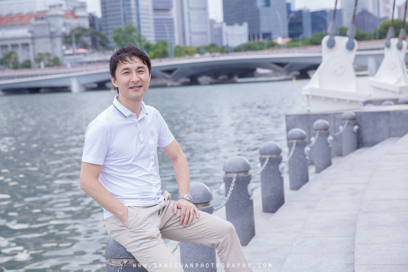 Editorial french horn portrait photoshoot session with Akira Uchida at Esplanade Outdoor Theatre Editorial french horn portrait photoshoot session with Akira Uchida at Esplanade Outdoor Theatre