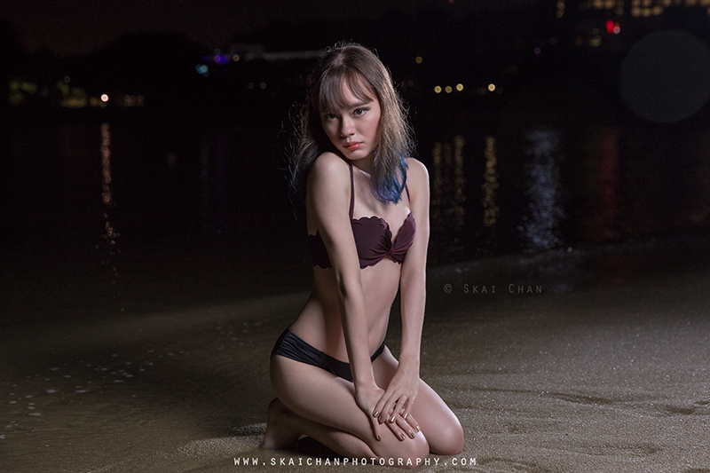 Night Beach Bikini Photoshoot with Katherine Whiteway (Nekotsurin) at Palawan Beach (Sentosa) Night Beach Bikini Photoshoot with Katherine Whiteway (Nekotsurin) at Palawan Beach (Sentosa)