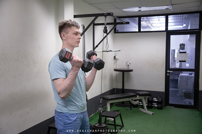 Male fitness gym portrait photoshoot session with Greg @ Elevate - The Barbell Club Male fitness gym portrait photoshoot session with Greg @ Elevate - The Barbell Club