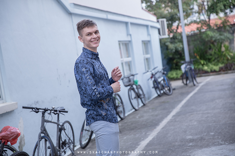 Men's fashion photoshoot session with Greg at Macpherson Road Men's fashion photoshoot session with Greg at Macpherson Road