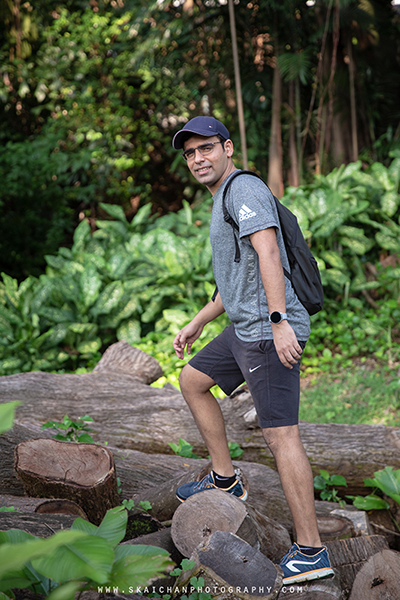 Outdoor Men's Hiking Photoshoot - Rajput @ Fort Canning Park
