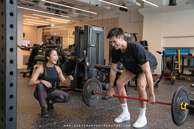 Commercial fitness gym photoshoot session with Platinum Fitness at Tanglin Mall Commercial fitness gym photoshoot session with Platinum Fitness at Tanglin Mall