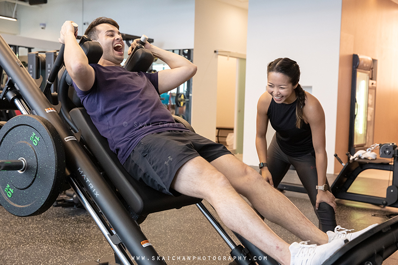 Commercial fitness gym photoshoot session with Platinum Fitness at Tanglin Mall Commercial fitness gym photoshoot session with Platinum Fitness at Tanglin Mall
