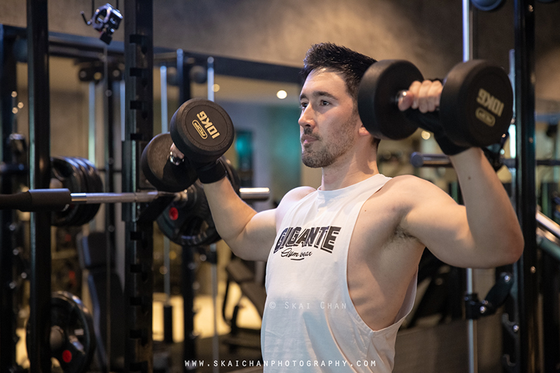 Men's fitness gym photoshoot session with Lukas Berger at GymHaus Men's fitness gym photoshoot session with Lukas Berger at GymHaus