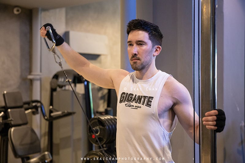 Men's fitness gym photoshoot session with Lukas Berger at GymHaus Men's fitness gym photoshoot session with Lukas Berger at GymHaus