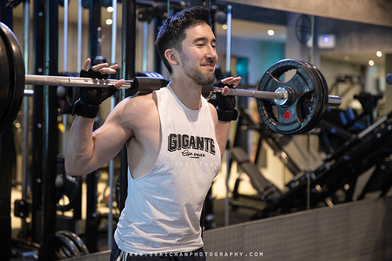 Men's fitness gym photoshoot session with Lukas Berger at GymHaus Men's fitness gym photoshoot session with Lukas Berger at GymHaus
