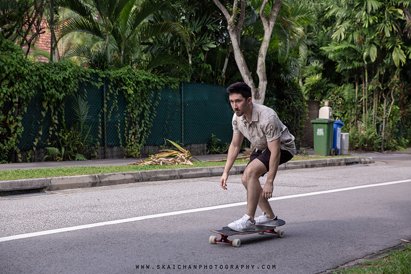 Sports longboard photoshoot session with Lukas Berger at Tanjong Katong Sports longboard photoshoot session with Lukas Berger at Tanjong Katong