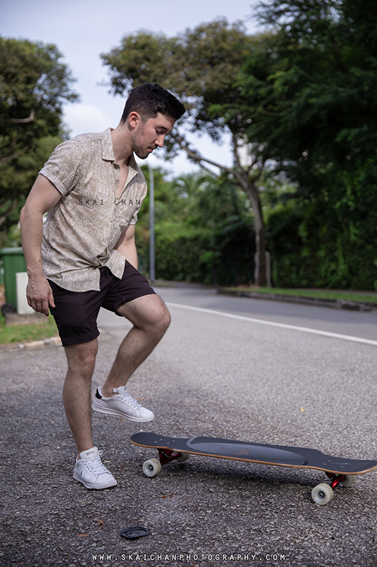 Sports longboard photoshoot session with Lukas Berger at Tanjong Katong Sports longboard photoshoot session with Lukas Berger at Tanjong Katong