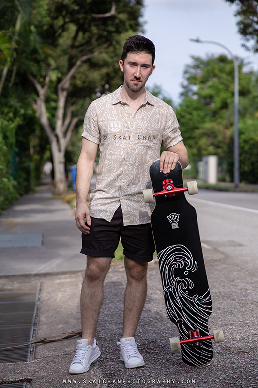 Sports longboard photoshoot session with Lukas Berger at Tanjong Katong Sports longboard photoshoot session with Lukas Berger at Tanjong Katong